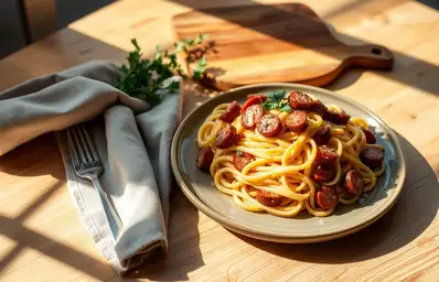 Cajun Smoked Sausage Alfredo Recipe - Creamy and Flavorful