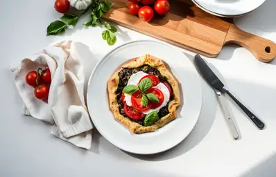 Easy and Delicious Caprese Galette Recipe