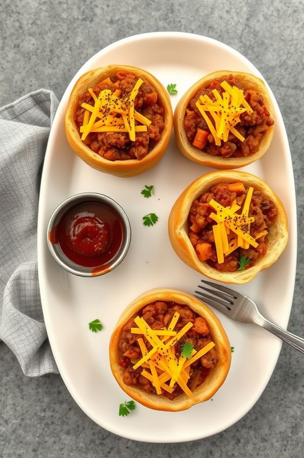 Delicious Bread Bowl Sloppy Joes Recipe