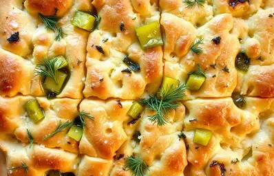 The Perfect Dill Pickle Focaccia Bread: A Flavorful Twist!