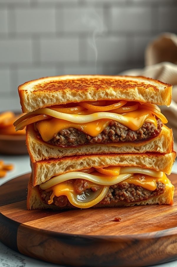 Preparing the Perfect Simple Classic Patty Melt Recipe Ready in No Time